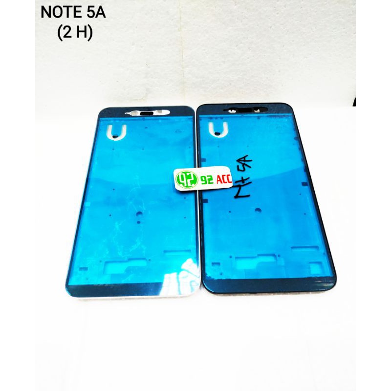 TULANG / FRAME / BEZEL LCD XIAOMI REDMI NOTE 5A  (2 LUBANG)
