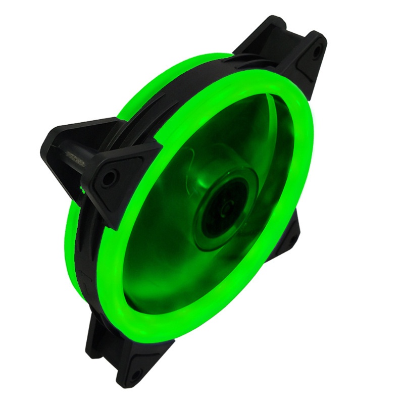 Bt 120mm CPU Cooling Fan Silent LED Aperture Komputer Untuk Case Radiator Untuk Desktop