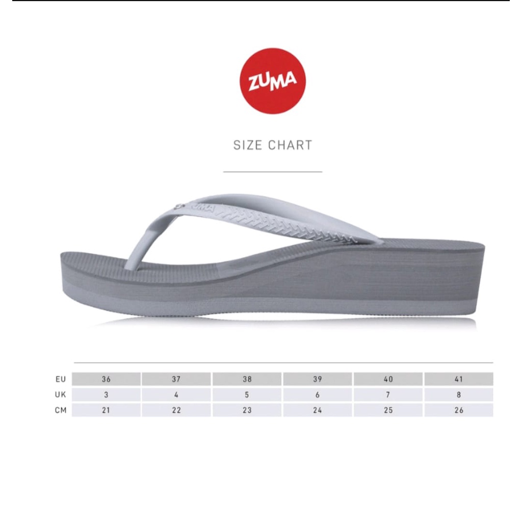 Sandal Zuma Wedges Tifanny L2AWG7 Silver Original