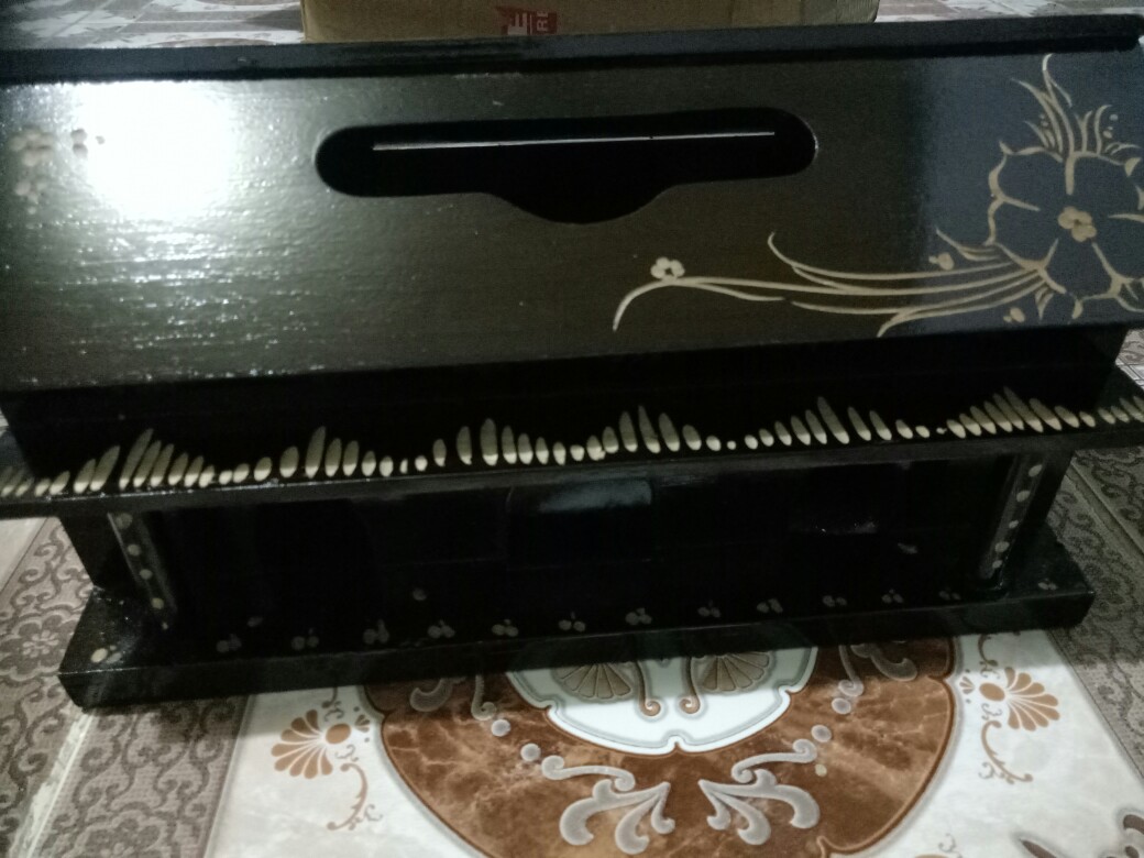 Box Tisu Kayu Jati Bentuk Rumah - 30x14x14 Cm