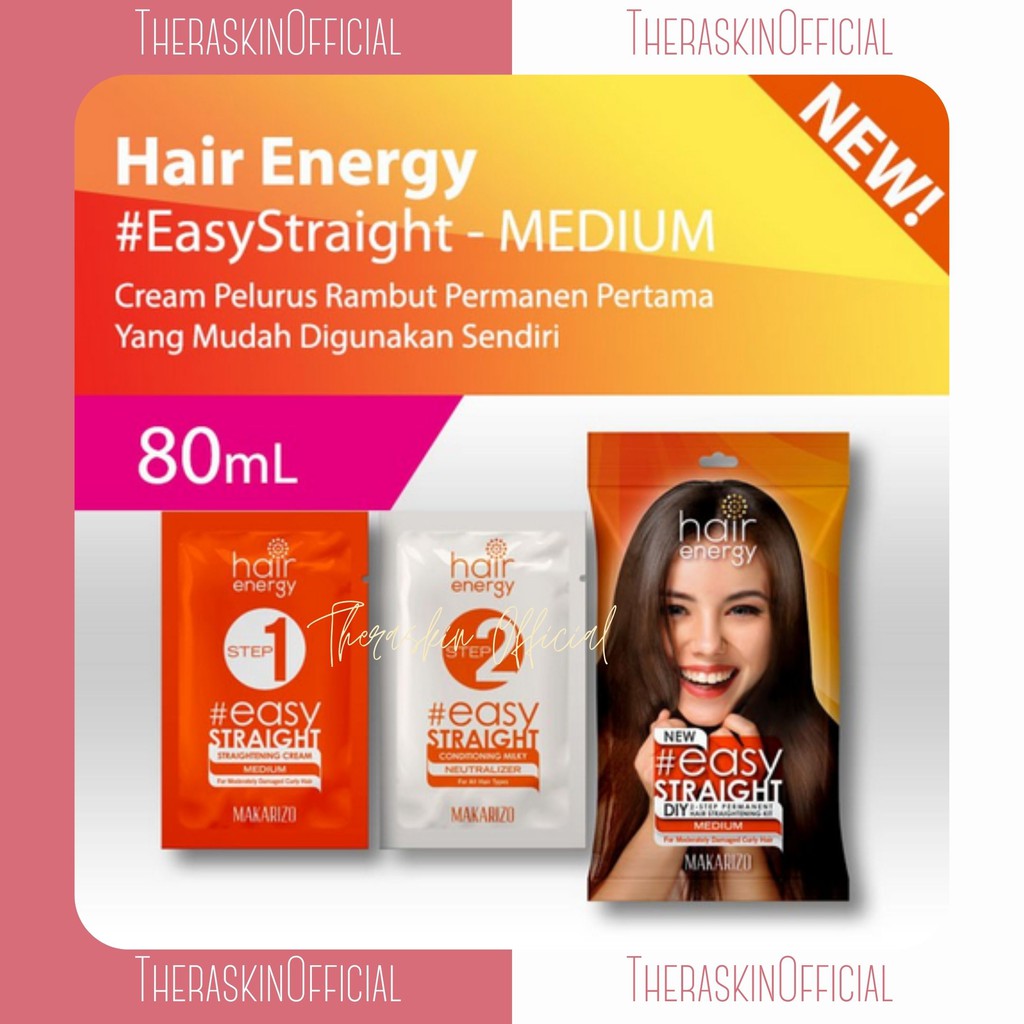 Makarizo - Hair Energy Easy Straight | Pelurus Rambut | Makarizo Easy Straight