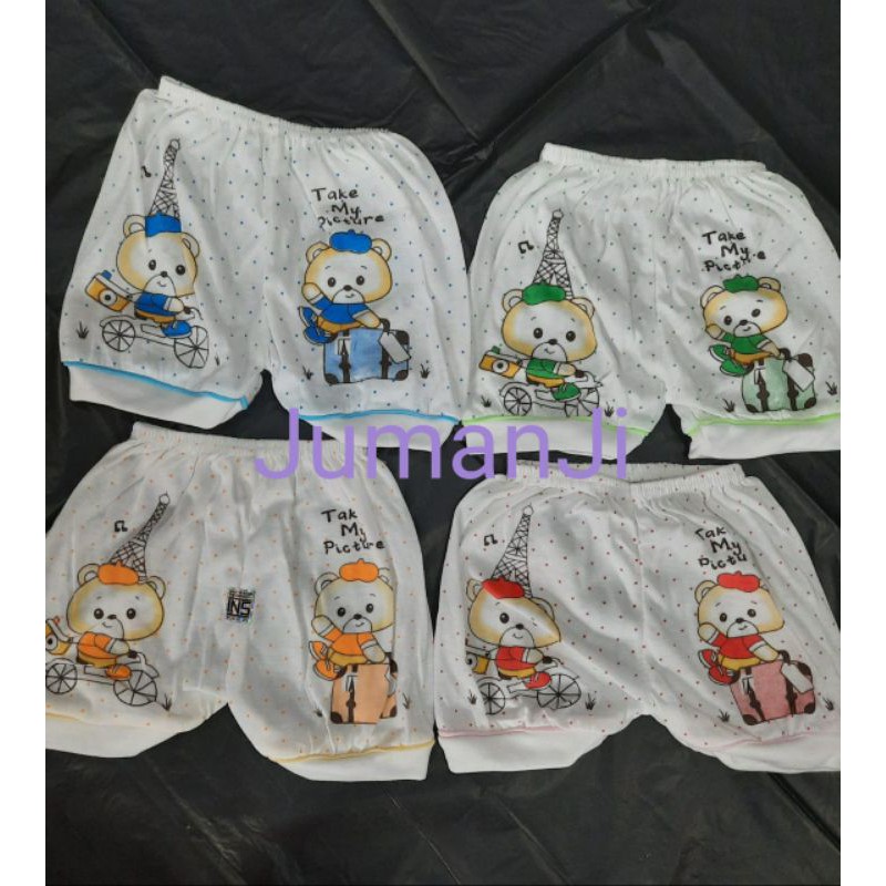 Celana pendek bayi piko onde