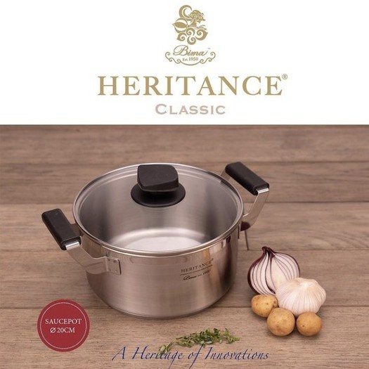 Bima Panci 20 cm Heritance Classic / Saucepot Stainless