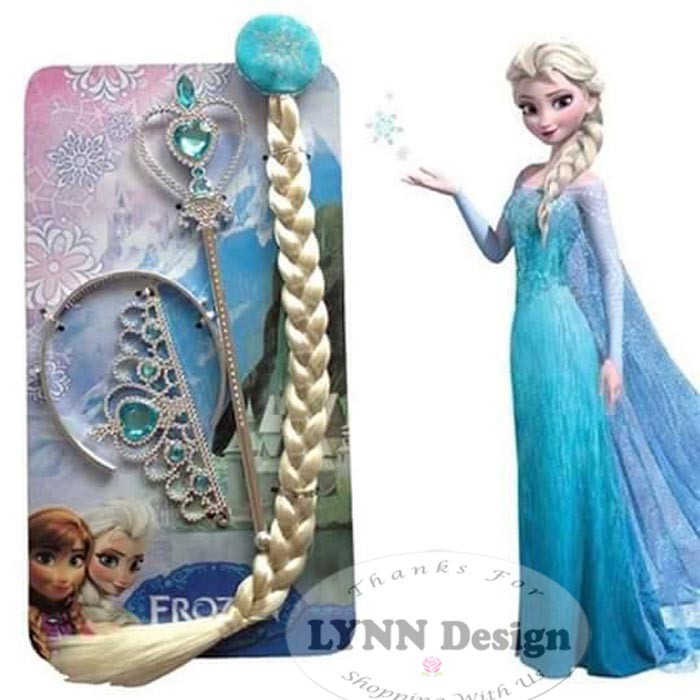 Princess Anna Elsa Frozen Dress Costume | Baju Kostum Putri Anak_Cerianti