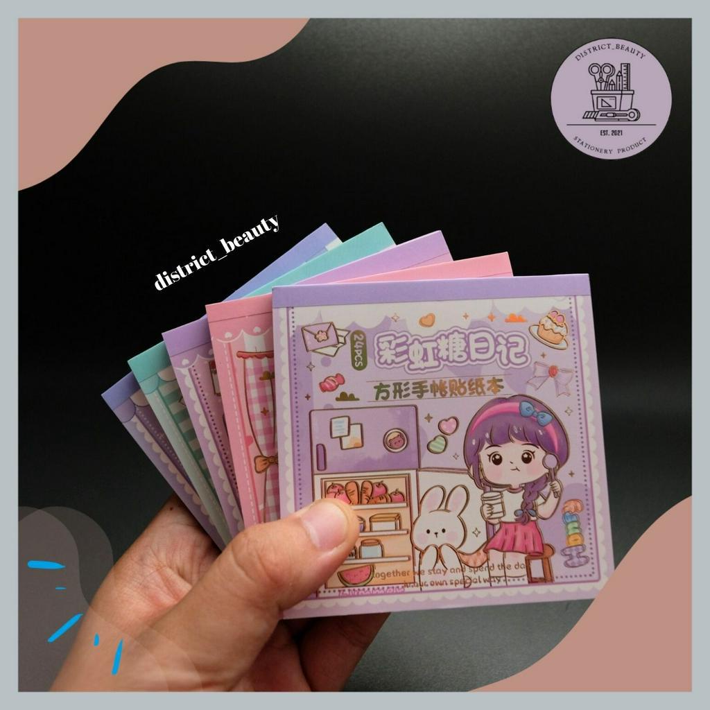 

BUKU STIKER SENMU YD-FXTZ NOTEBOOK STIKER BUKU FULL STIKER BUKU STIKER CUTE GIRL