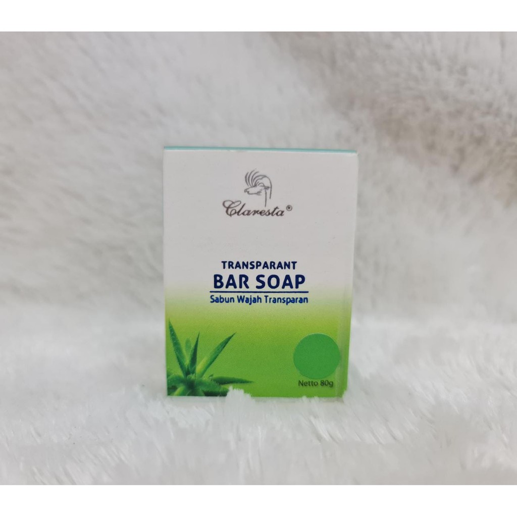 Claresta Transparant BAR SOAP 80gr ~ Original 100%