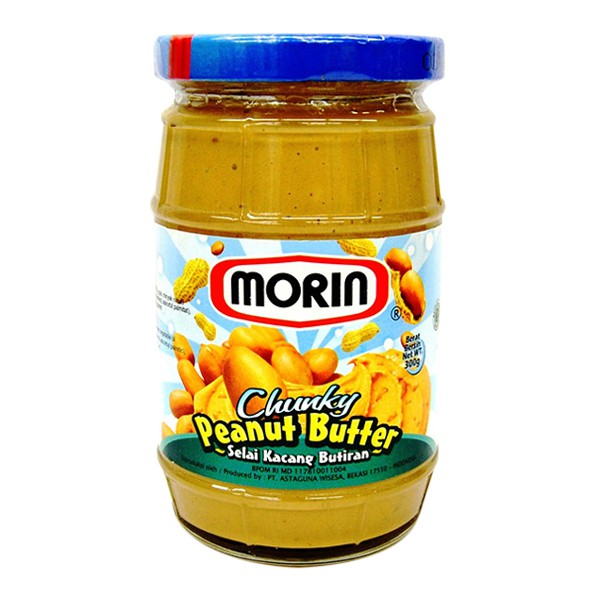 

Morin Peanut Butter Chunky 24 X 300 Gr