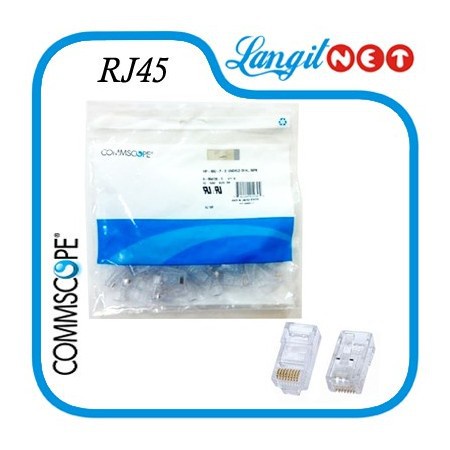 CONECTOR RJ45 AMP COMMSCOPE CAT 5