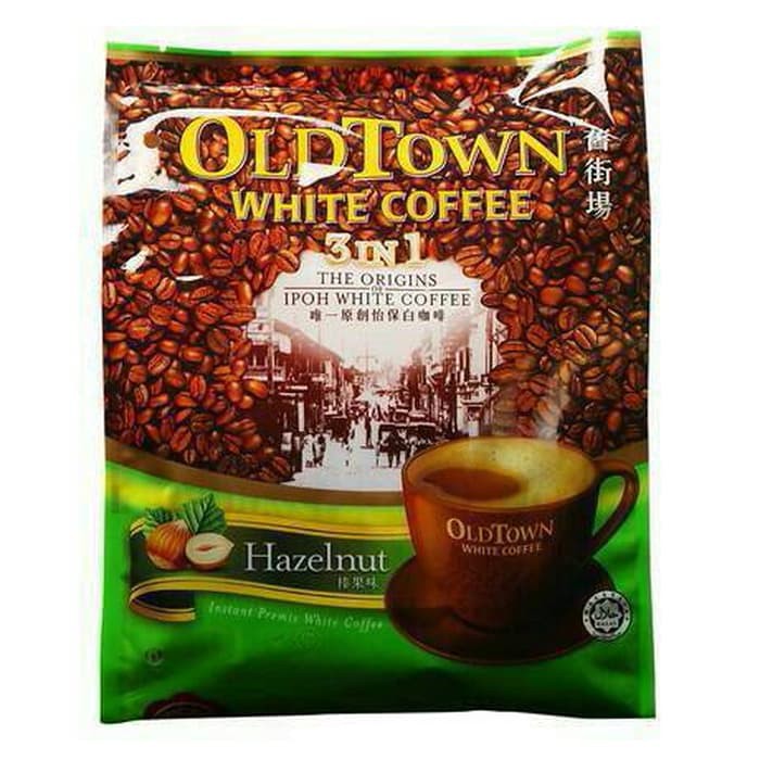 

Old Town White Coffee 3 in 1 Rasa Hazelnut 15sachet Kopi Malaysia - kkp367