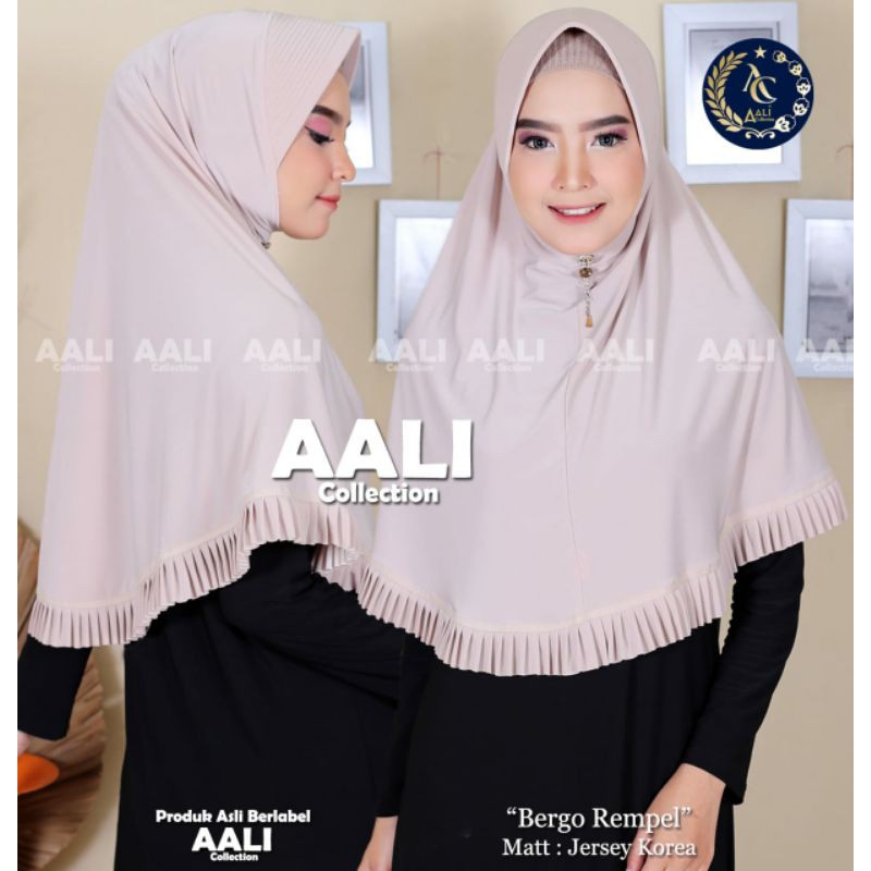 Aali Collection Jilbab Rempel Jersy Korea