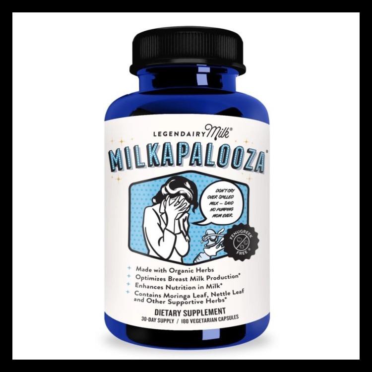 

UNIK Legendairy Milk Milkapalooza Asi Organic Lactation Blend - 60caps