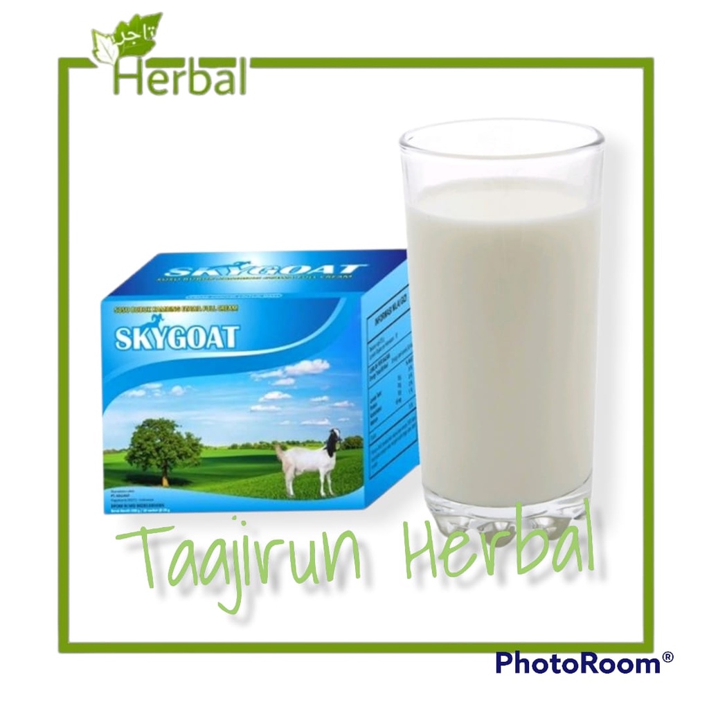 

Susu Kambing Etawa Bubuk Original SKYGOAT 1 Box isi 10 Sachet