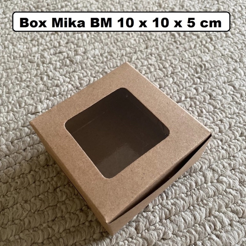 

Box Kraft Mika 10x10x5cm