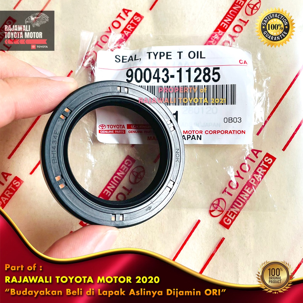 Seal Transmisi Roda Avanza, Xenia, Rush & Terios Sil Buntut Oil New Original Genuine Toyota 90043-11