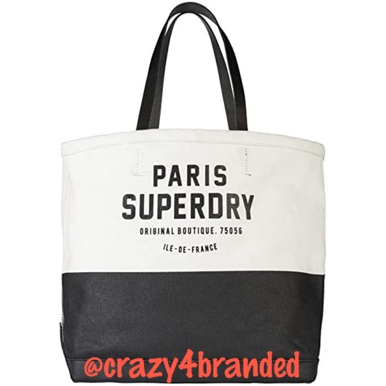 Paris Superdry Large Tote Bag (G91002OP)