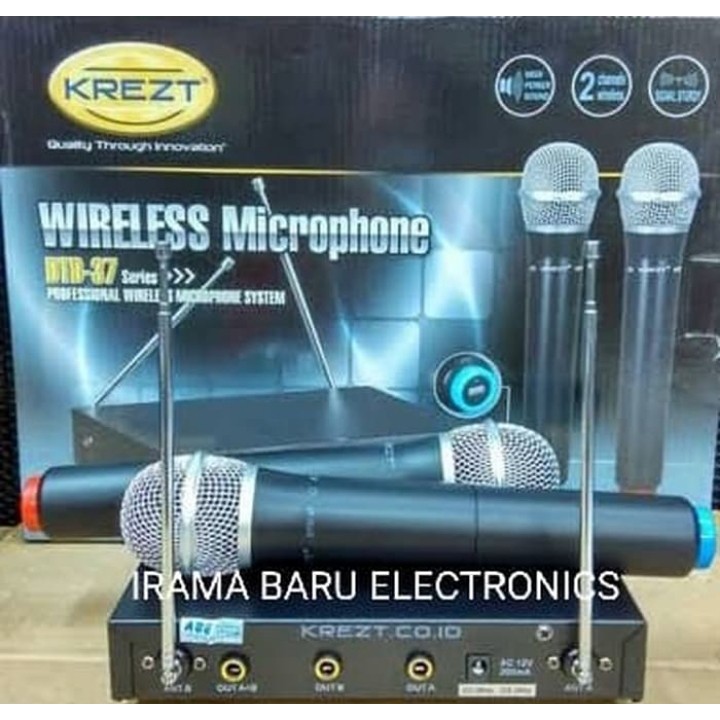 Mic Wireless Krezt DTD-37 H