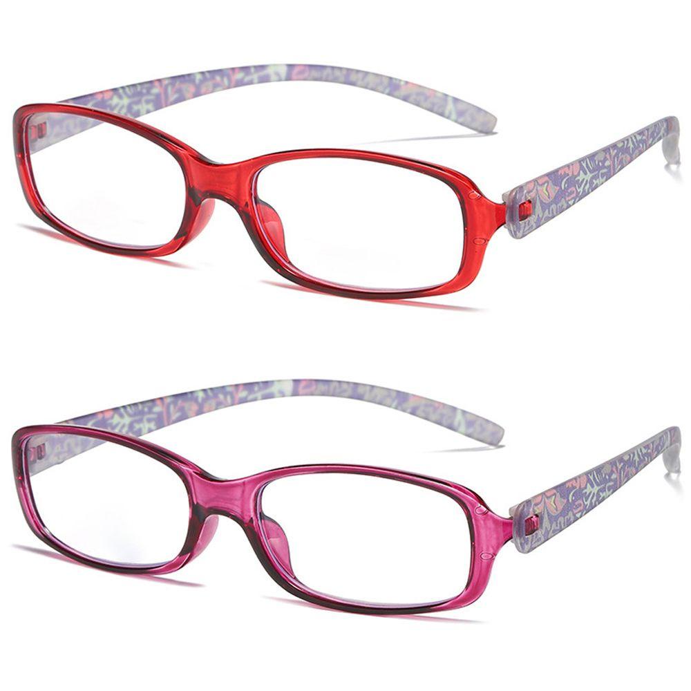 Mxbeauty Presbyopia Kacamata Wanita Vision Care Mengemudi Bingkai Persegi Hyperopia Eyewear