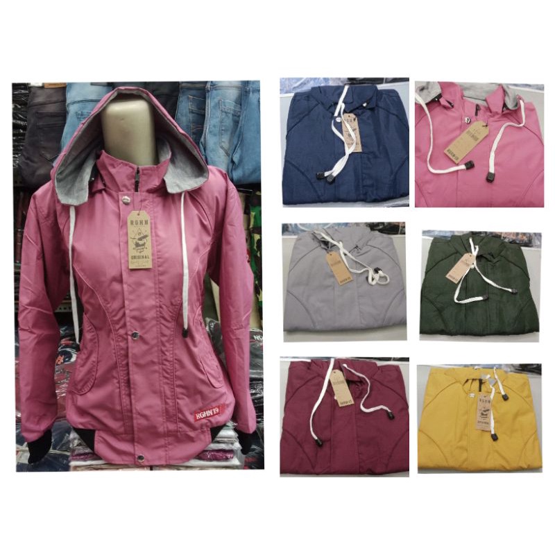 jaket parasut cewek bolak balik/jaket parasut bb cewek terbaru/jaket parasut wanita bolak balik anti