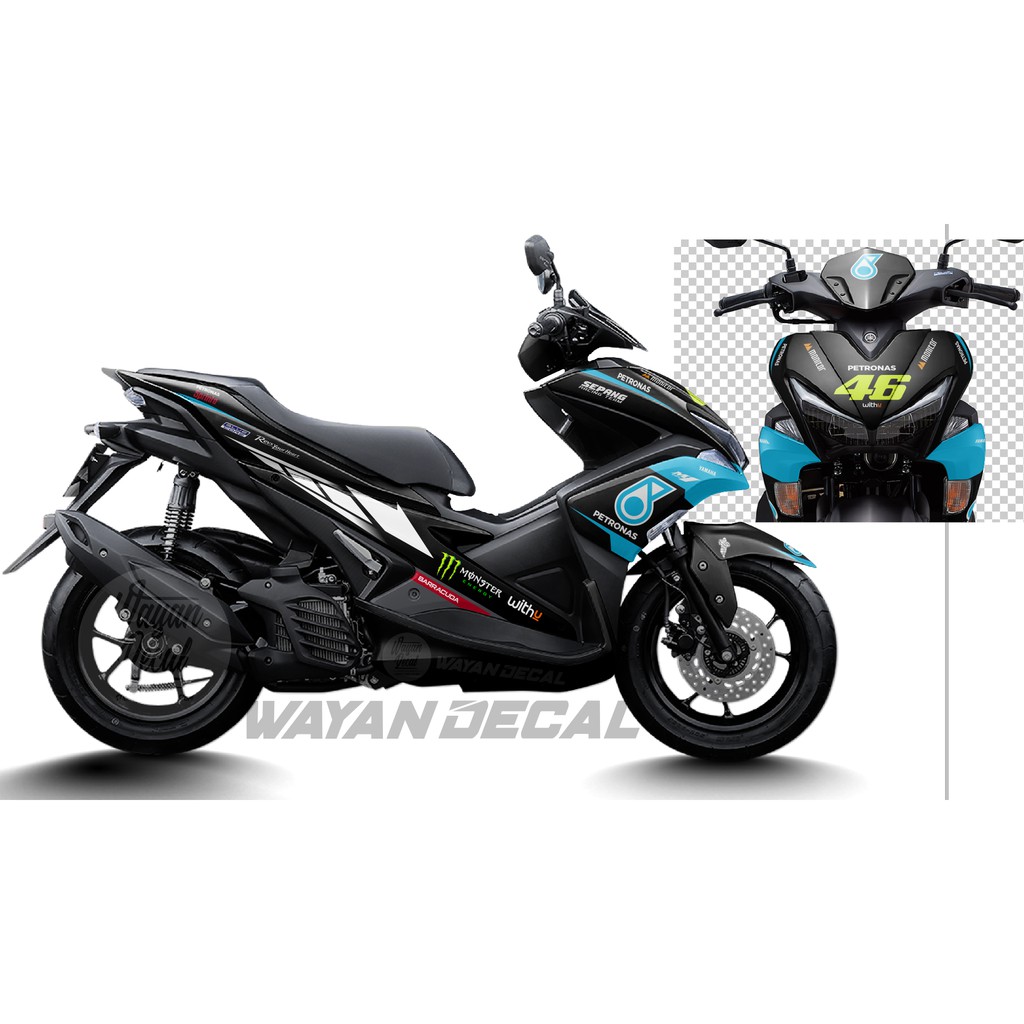 DECAL AEROX PETRONAS SEPANG RACING TEAM