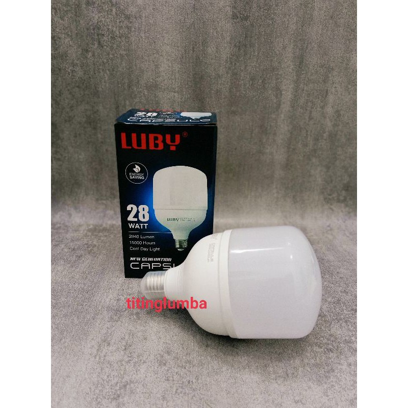 Lampu led luby 28 watt .garansi 1 tahun