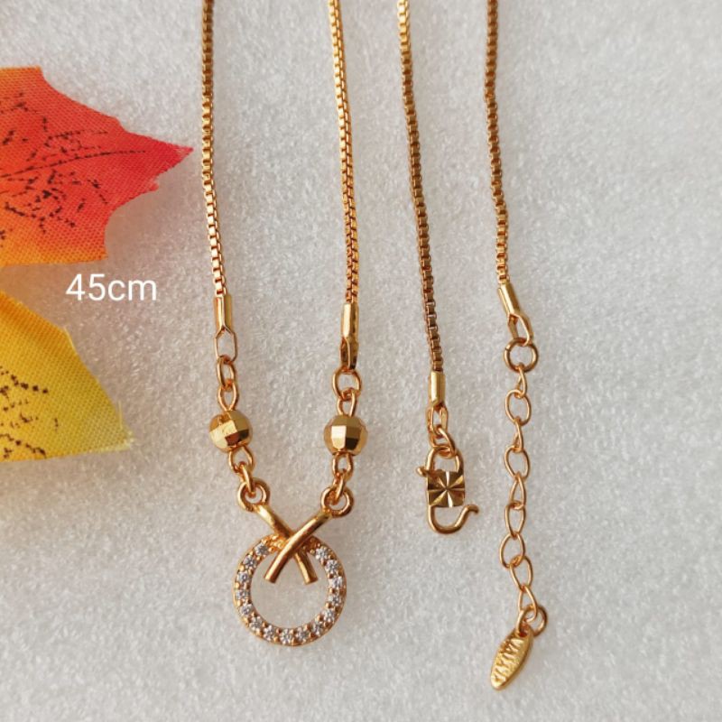 Kalung Xuping Import Lapis Emas Wanita