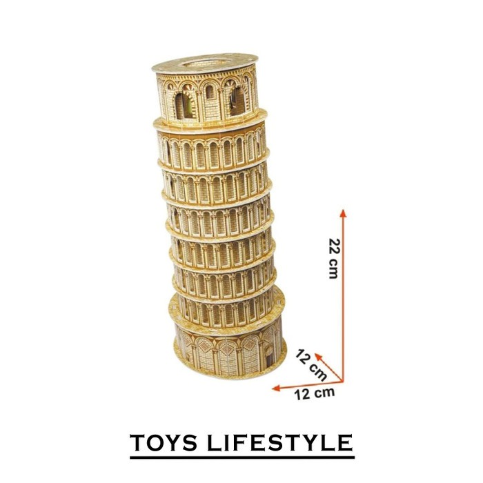 Cubicfun 3D Puzzle – Leaning Tower Of Pisa (M)