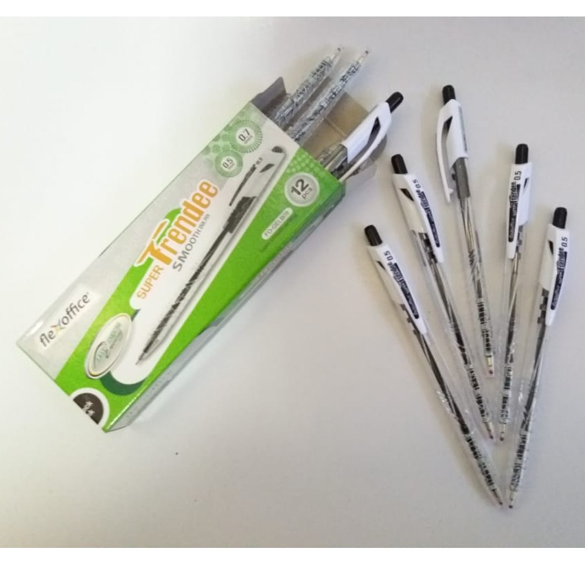 

PEN FLEXOFFICE TRENDEE, BOLPOIN, BOLPEN TIP 0.5MM / 0.6MM