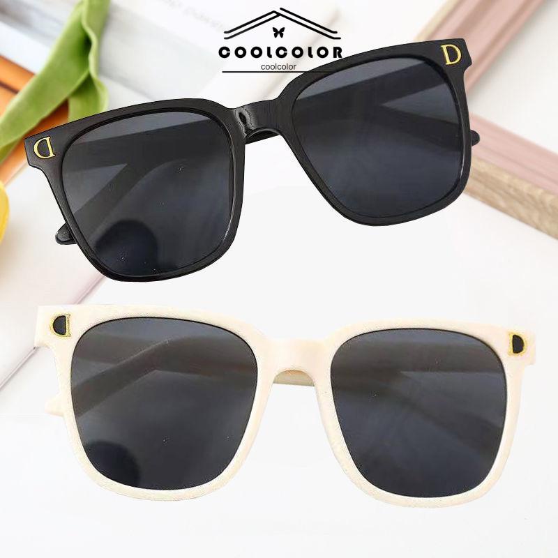 COD Kacamata Fashion Anak Laki-laki Perempuan Universal Anti-UV Street Shooting Sunshade Sunglasses- cl