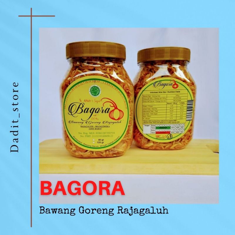 

Bawang Goreng Bagora Asli