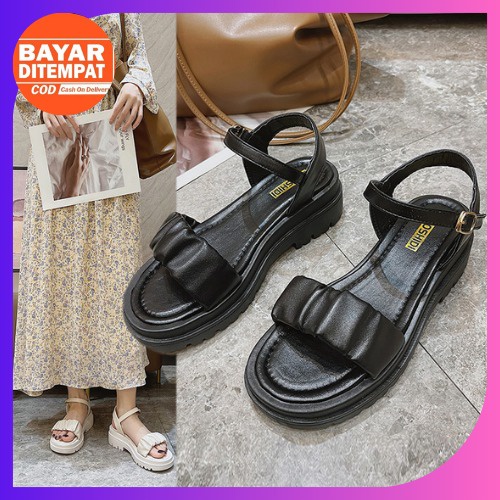 COD Termurah Sandal Wanita Import Premium Quality KZT-SW03 Free Kotak Sepatu