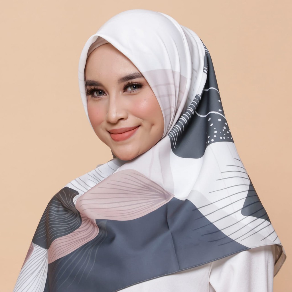 KERUDUNG SEGI EMPAT PRINTING MOTIF JILBAB SEGIEMPAT HIJAB SEGIEMPAT SCARF EKHSA