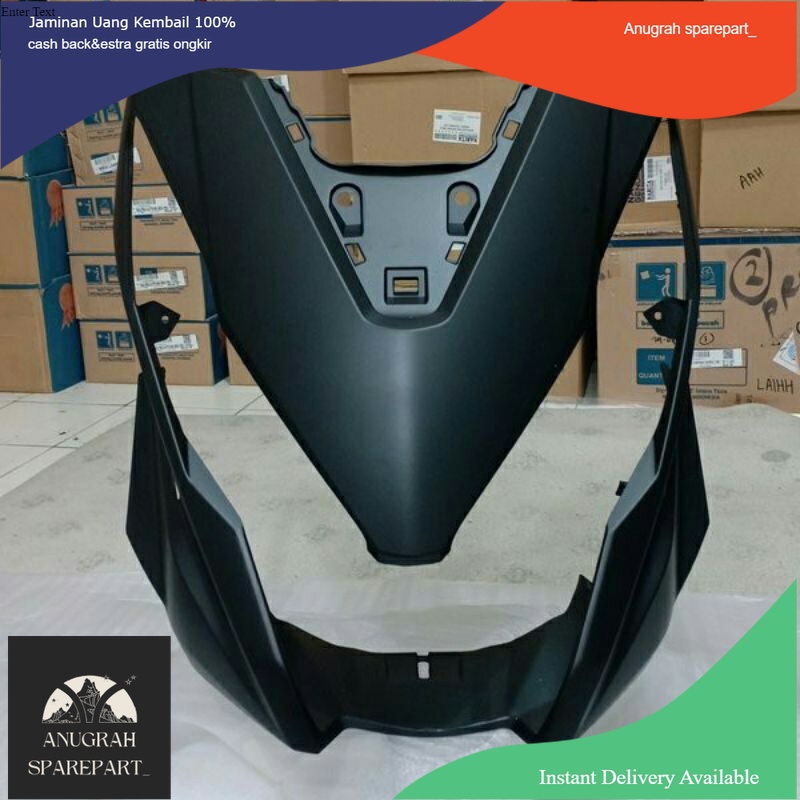 cover front body kap depan tameng beat Eco Esp beat street k81 2017 2018 2019 Hitam doff.dop origina