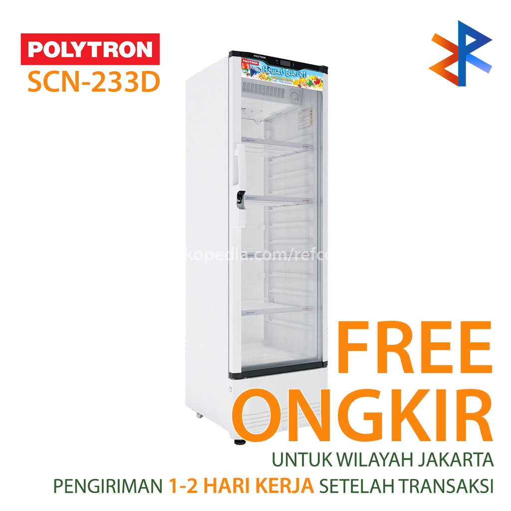 Showcase Chiller Polytron SCN-233D / SCN233D