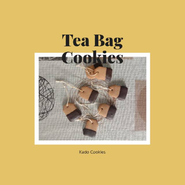 Tea bag cookies (kue kantung teh)