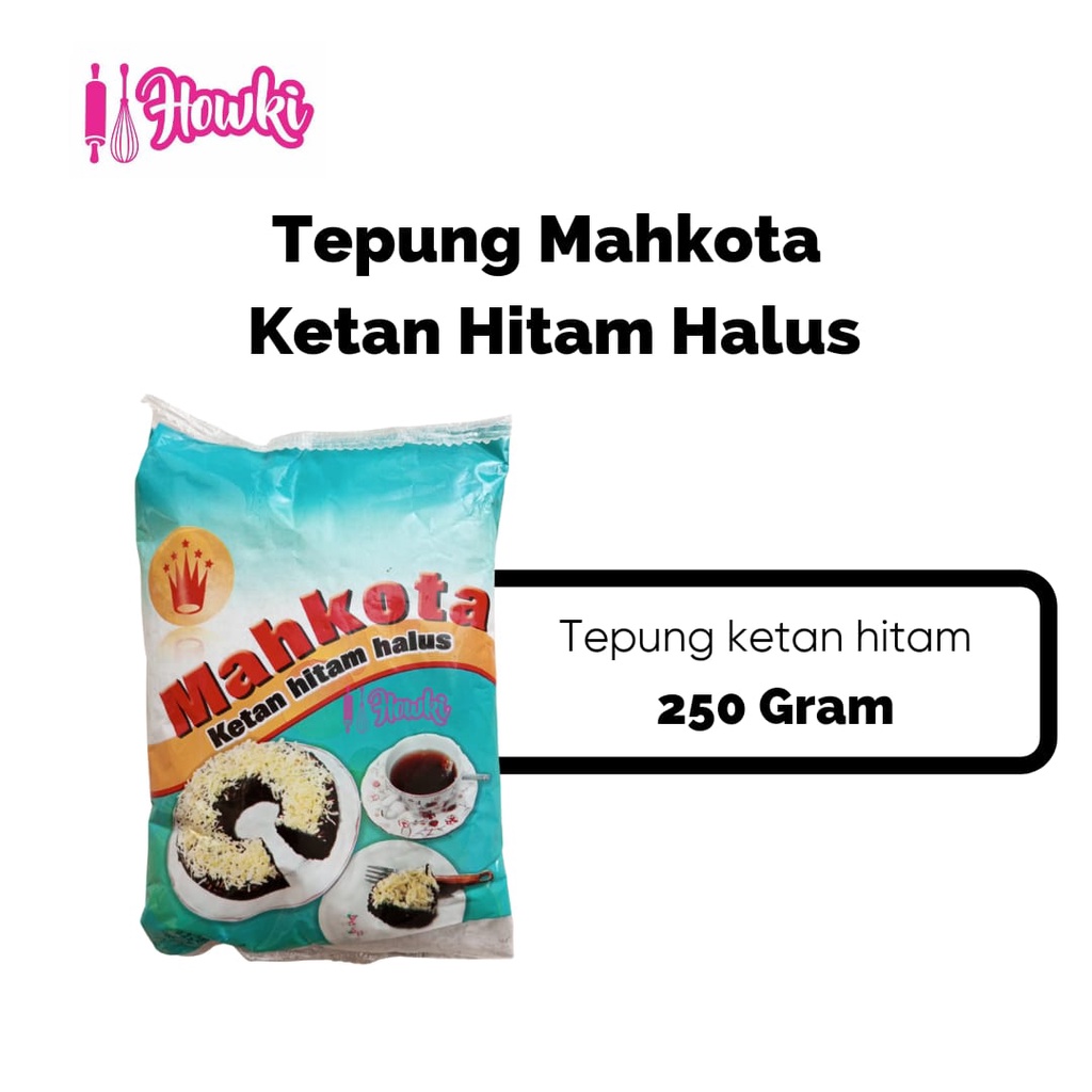 

Mahkota Ketan Hitam halus 250gr
