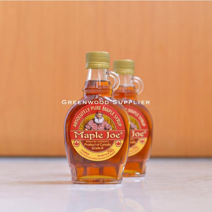 

MAPLE JOE - PURE MAPLE SYRUP 250G (PREMIUM GRADE A) - STD PACKING