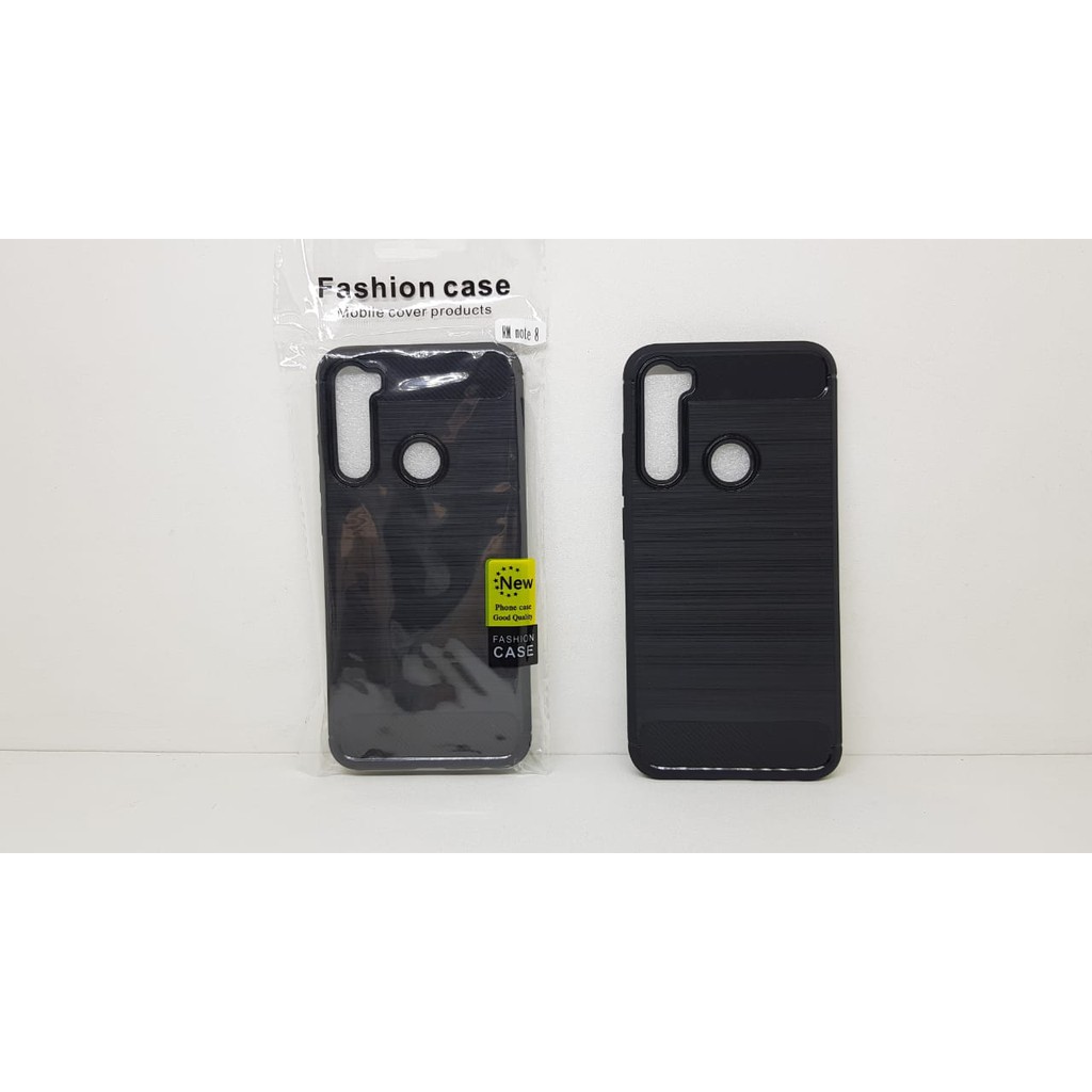 iPaky Carbon Redmi Note 8 6.3&quot; Slim Fit Carbon Soft Case Redmi Note 8 Fiber Multi Carbon