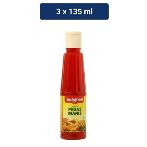 

Indofood Sambal Pedas Manis 3 x 135 mL