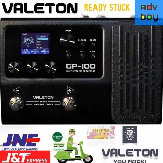 VALETON GP100 Multi Effects Processor Pedal Efek Gitar Valeton GP 100