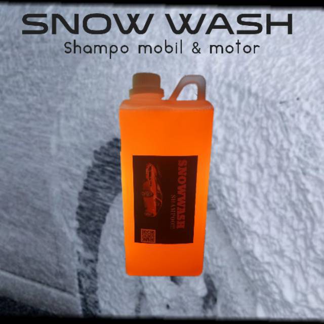 shampo snow wash pembersih mobil motor busa salju plus kain micro fiber david palmer,