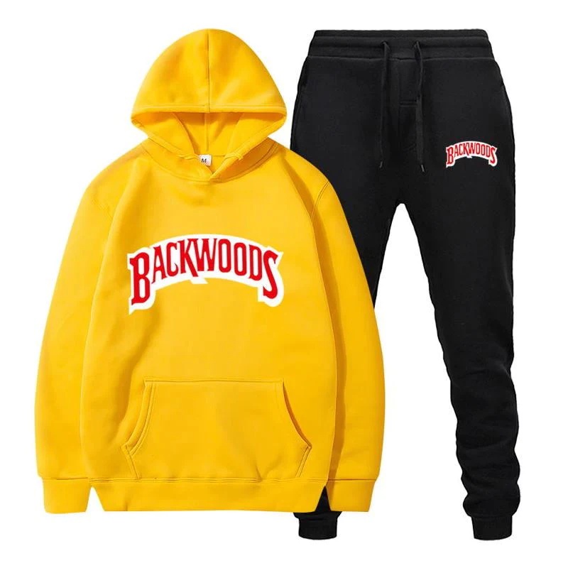 Setelan Celana Jogger &amp; Jumper Hoodie Backwood II Set sweater Hoodie dan Celana Joger Panjang ( Pria &amp; Wanita )