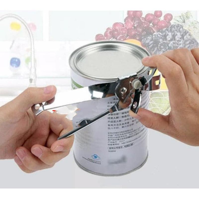 can opener/ bukaan kaleng /pembuka tutup kaleng/pembuka tutup botol /super doll/pembuka tutup kaleng stainless