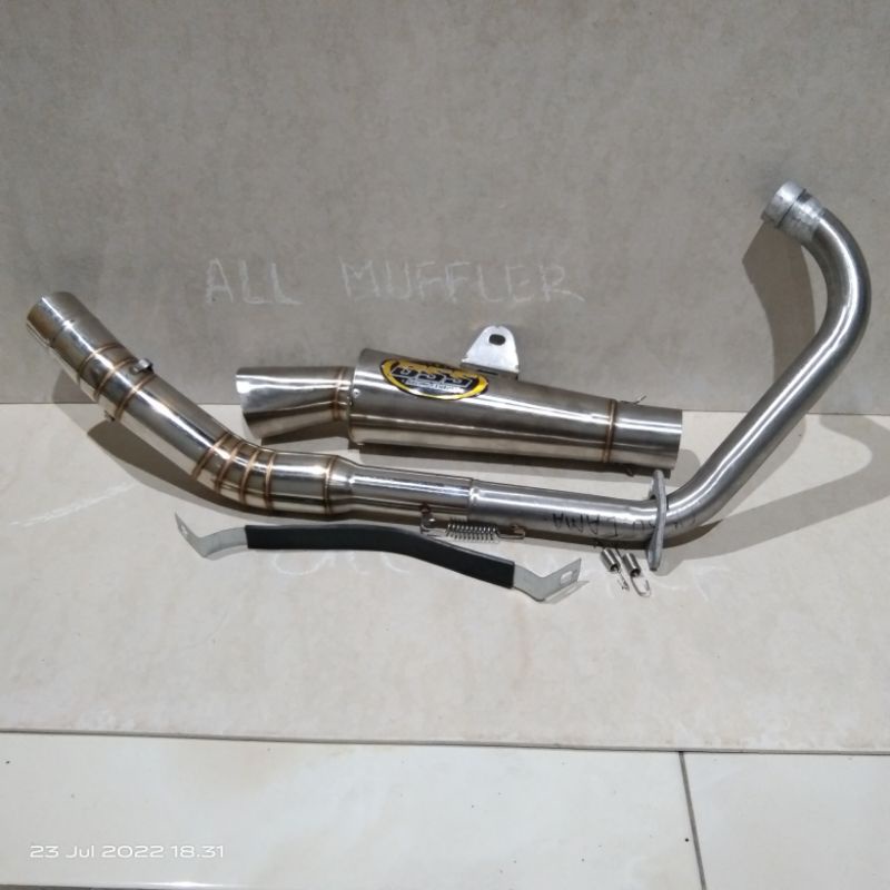 Knalpot Racing BSS Segienam CB 150 lama dan CB150R new
