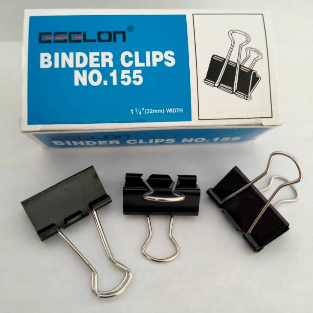 

Binder Clip Eselon No. 155 Isi 12 Pcs