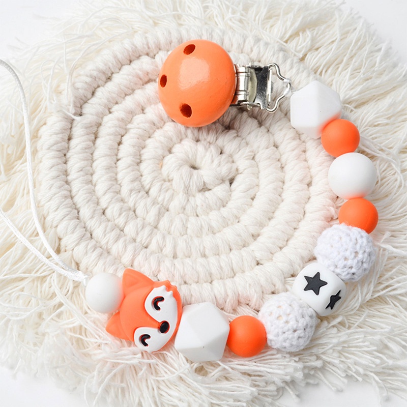 Mary Tali Klip Penjepit Empeng / Teether Bayi DIY Bahan Silikon