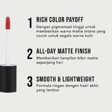 ➷ YOU Collection You Luscious Matte Lip Cream All Day matte you Finish/Smooth & Lightweigh ★