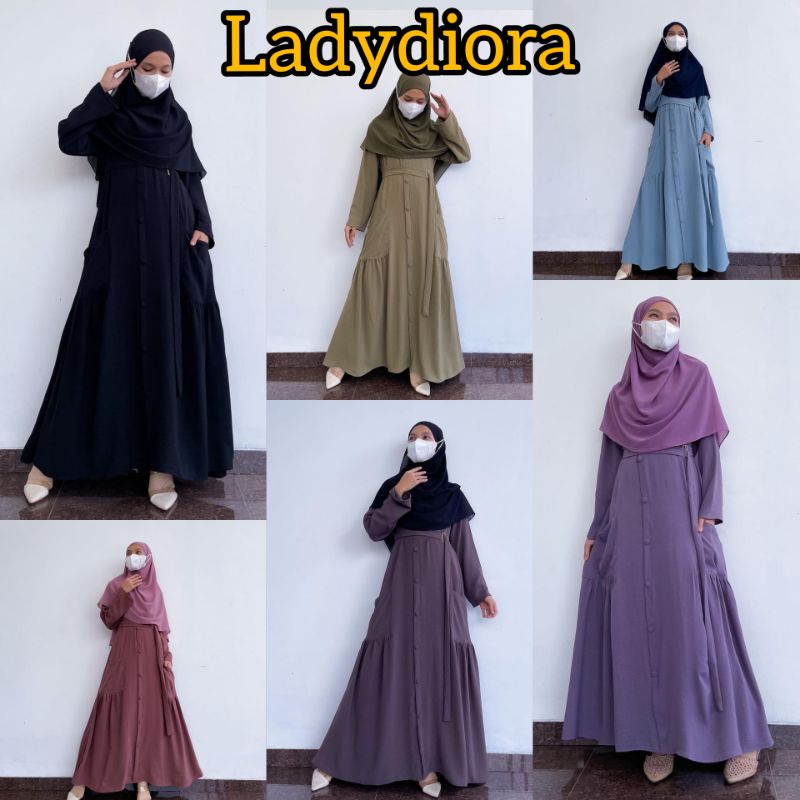 DarkTaro M / Gamis LADYDIORA Sekararum Fashion / Reseller sekararum gamis semarang