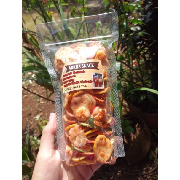 

Ketupuk Seblak Kering Daun Jeruk || Seblak Pedas 100 Gram