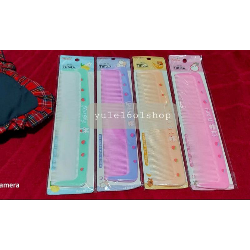 SISIR RAMBUT BESAR / SISIR RAMBUT WARNA / SISIR RAMBUT PANJANG