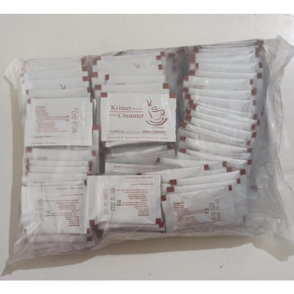 

Creamer bubuk sachet isi 250 pcs.